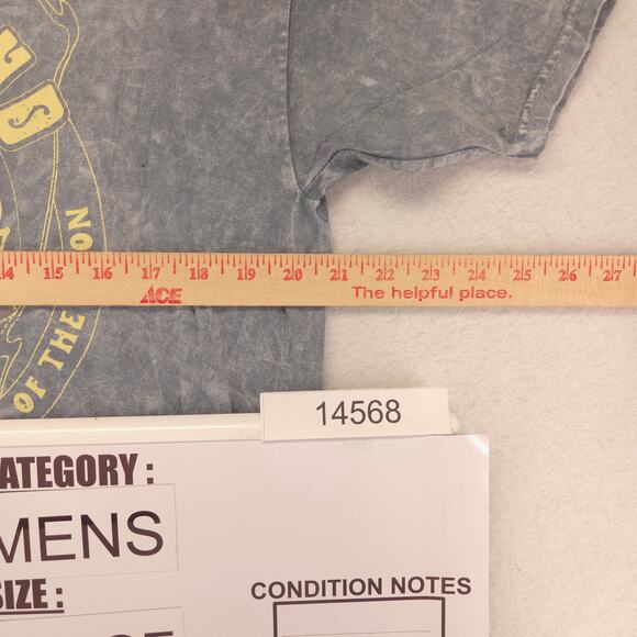 Pink Floyd Band Graphic Crew Neck T Shirt Adult Mens Size Large L Gray - Picture 7 of 9